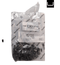 Packaged Schüco architectural parts with clear plastic cover on a white background