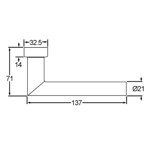Schuco Door Handle 240032