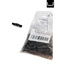 Bag of black plastic components with a Schuco label on a white background