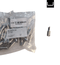 Packaged metal screws with Schuco labels on a white background