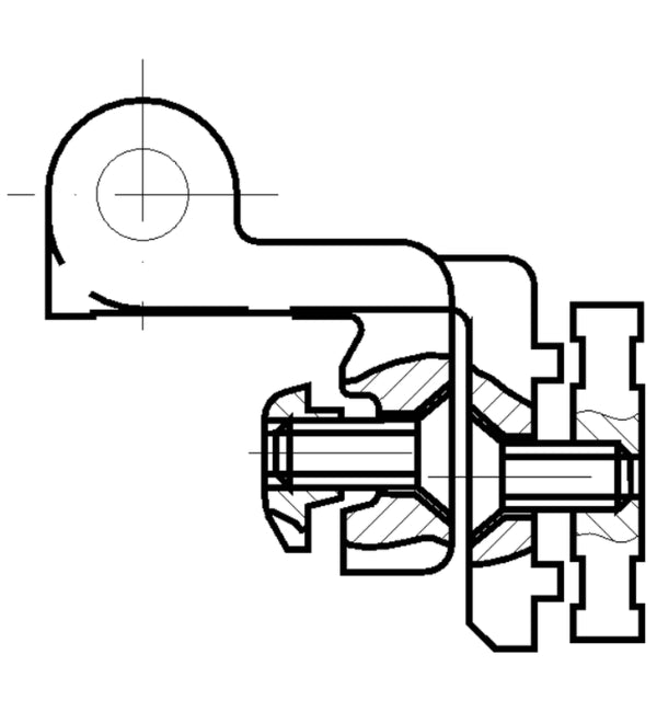 Schueco 213435 Window Hinge