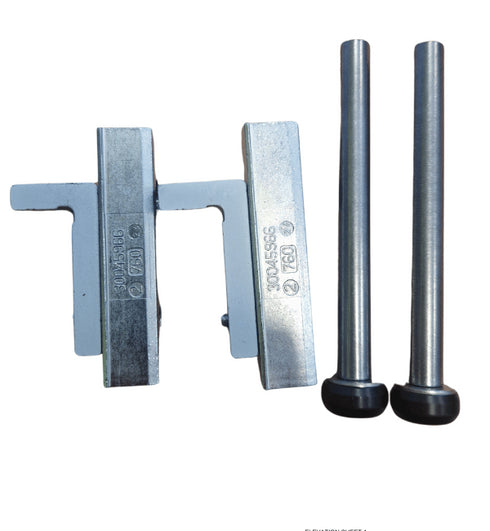 he Schueco Shoot Bolt Lock 269262 with '75' marking, showing its locking mechanism.