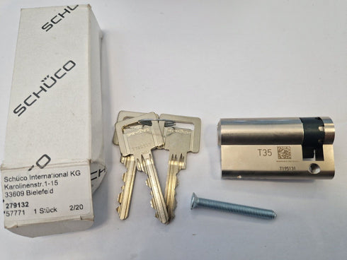 Schuco Profile Cylinder 45/10 45°