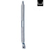 Metal tool or blade on a white background