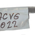 Metallic cable with 'ACVG 022' marking on a white background