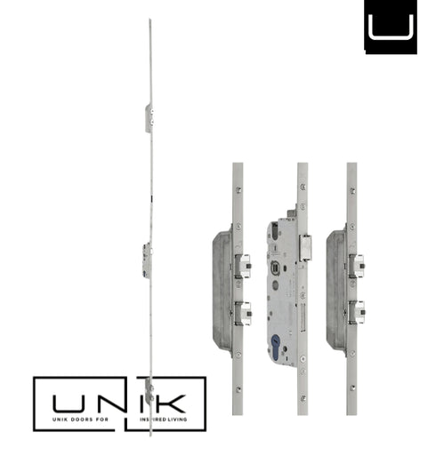 Serrure à cinq points Schuco 241498 - Loquet et pêne