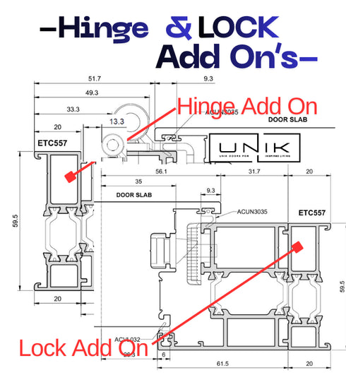 Broadfield Aluminium-Haustür und Rahmen – Signature Collection – Maßanfertigung