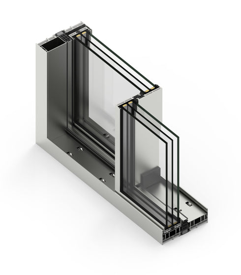 4.1 m CorVision Plus Triple Glazed 25mm Slimline Door