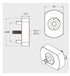 AL4400 mechanical electro magnet for sliding doors