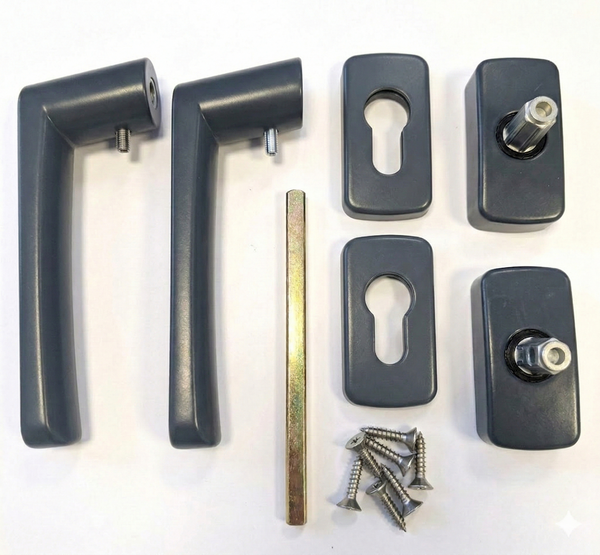 antracite_grey_CORTIZO handles_with_escutcheons