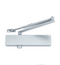 Arrone AR9500SD silver door closer mounted on commercial steel door