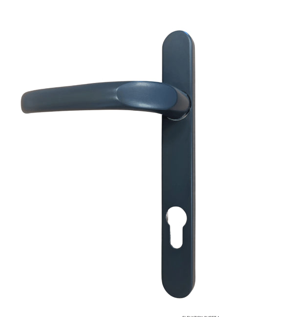 Anthracite Gray ACSZ803 internal handle for Smart Visglide sliding aluminium doors
