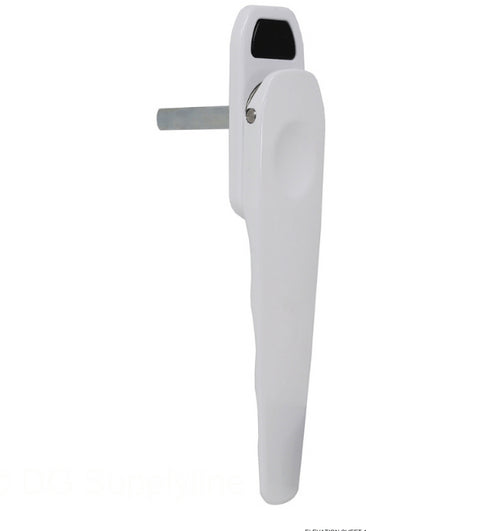 Smart Systems bifold door handle in low-profile aluminium design.