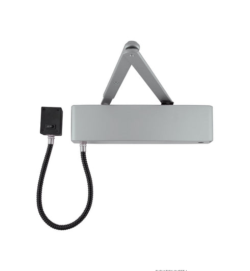 Hoppe Arrone AR1998 Electromagnetic Door Closer with SE Silver Enamel Finish