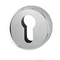 High-quality HOPPE M19KS handle set for reliable and easy installation on interior doors.