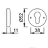 HOPPE M19KS Handle Set for Interior Doors
