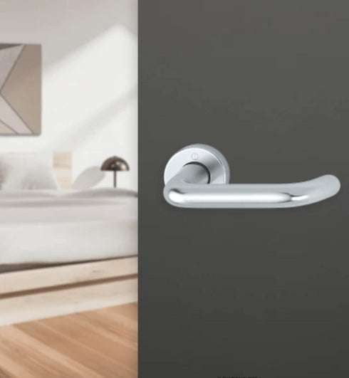 HOPPE Paris Door Handle Set 2654497 - Aluminium