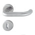 HOPPE Paris SecuSan Stainless Steel Interior Door Handle Set