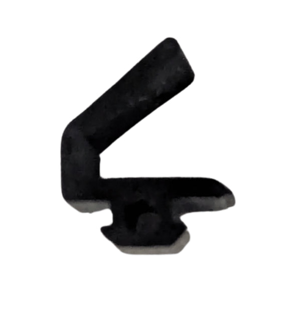 Main product image showing the black rubber gasket coiled or laid out, displaying the gasket's profile and cross-sectional shape against a clean white background.