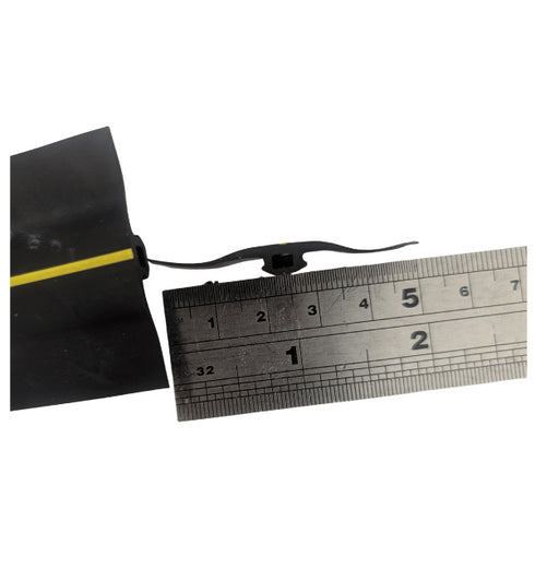 Contextual image showing the gasket installed in a typical Kawneer window or curtain wall frame, demonstrating proper placement and fit within the aluminum extrusion channel