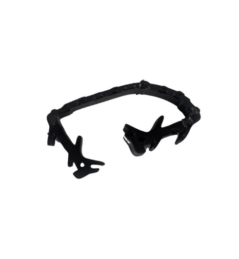 Main product image showing the black rubber gasket coiled or laid out, displaying the gasket's profile and cross-sectional shape against a clean white background