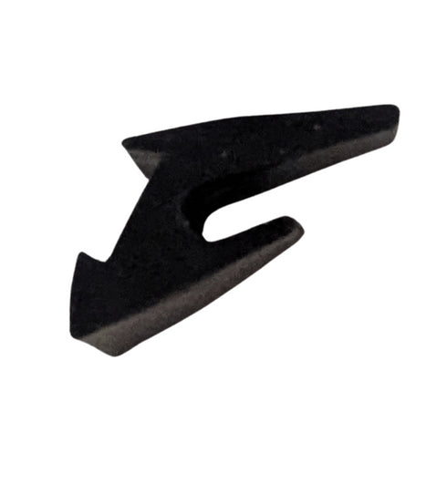 Main product image showing the black rubber gasket coiled or laid out, displaying the gasket's profile and cross-sectional shape against a clean white background