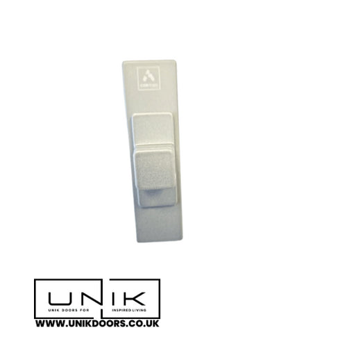 Cortizo CorVision Sliding Door  Handle-security lock mini- light silver