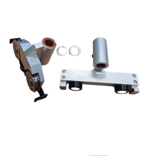 genuine Schüco roller carriage for AS FD 75 bifold doors, supplied for both sides for smooth operation.