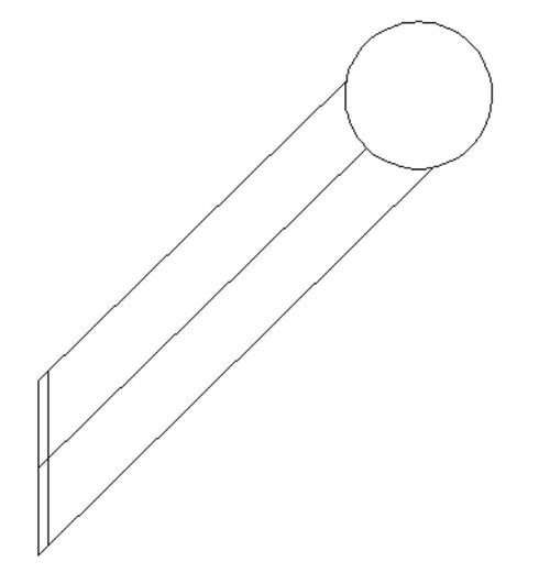 Simplified line drawing of a microphone on a white background
