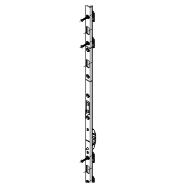 Black and white illustration of a ladder on a white background
