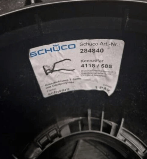 SCHÜCO 284840-Glazing Gasket- 10 metre