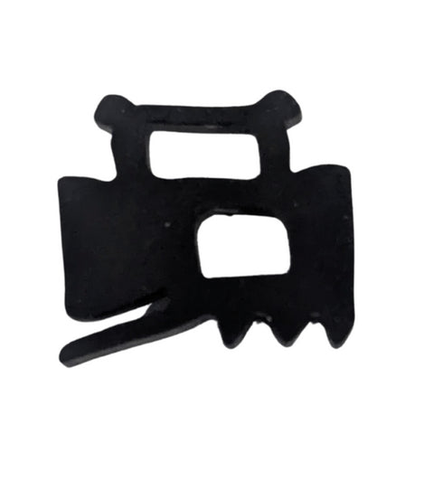 Main product image showing the full 5-meter black rubber gasket coiled or laid out, displaying the gasket's profile and cross-sectional shape against a clean white background