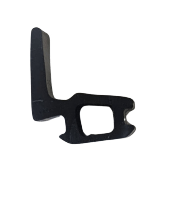 Main product image showing the full 5-meter black rubber gasket coiled or laid out, displaying the gasket's profile and cross-sectional shape against a clean white background