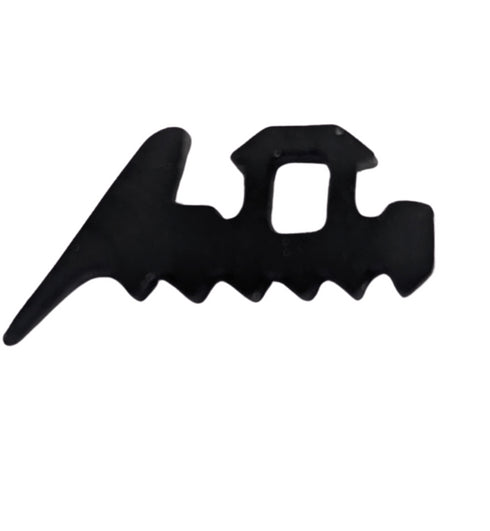 Main product image showing the full 5-meter black rubber gasket coiled or laid out, displaying the gasket's profile and cross-sectional shape against a clean white background