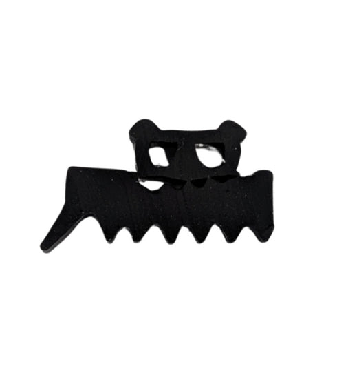 Main product image showing the full 5-meter black rubber gasket coiled or laid out, displaying the gasket's profile and cross-sectional shape against a clean white background