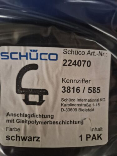 Schüco 224070 Glazing Gasket for aluminium windows