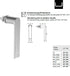 Schuco Window Handle 247407 Silver Finish GENUINE Schuco