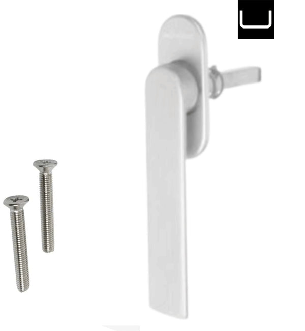 Schuco 240885 Bifold Lever Handle - Co Silver -For Schuco ASS 70 FD Bifold door -up to year 2022