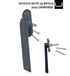 Schuco 269191 Bifold Shootbolt Hand Lever – Black, ASS FD 75 Bifold Door (2022 Onwards)