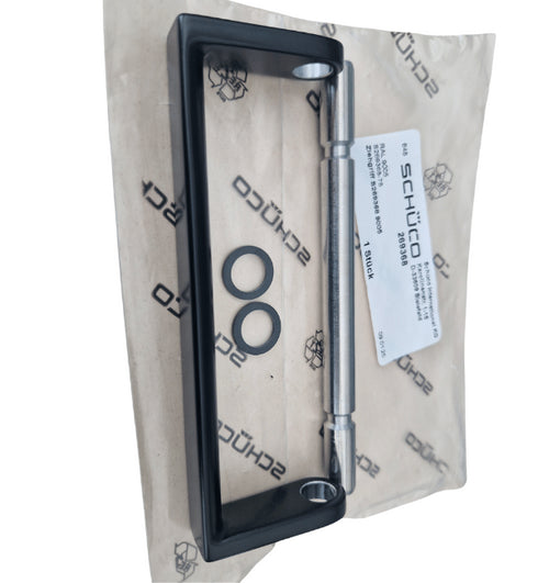 Genuine Schueco 269368 black pull handle for smooth operation on AS FD 75 bi-fold doors.