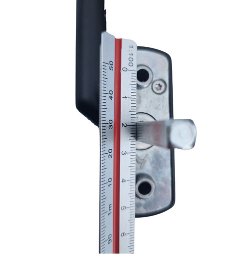 A black single handle from Cortizo for entrance and French doors