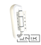 Smart Visofold 1000 Bifold Pull Handle Hinge- White textured -SMART Genuine Part at Unikdoors