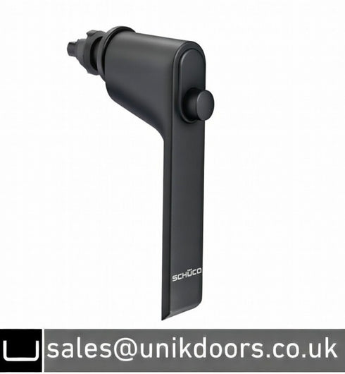 Schuco 247290 Security Window Handle with Push Button Lock