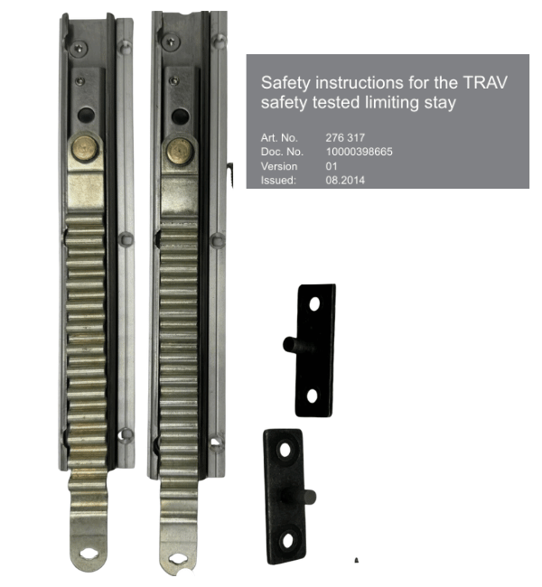 Schuco Trav Safety Tested Limiting Stay - 276317-Pack of Two Pieces-Sp ...